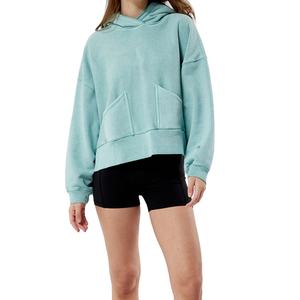 Sweat à capuche pour femme 100% haute qualité, personnalisé, style streetwear, vêtements de mode décontractés, vente en gros, sweats à capuche longs pour femme - Product Image 1