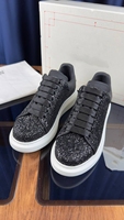 Espadrilles basses urbaines en cuir véritable pour hommes, à semelle épaisse, légères et confortables, avec lacets et design boîte