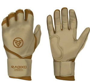 Gants de baseball PK fermés en cuir véritable unisexe avec design de logo personnalisé pur Gants en cuir de haute qualité Gants de haute qualité pour hommes - Product Image 4
