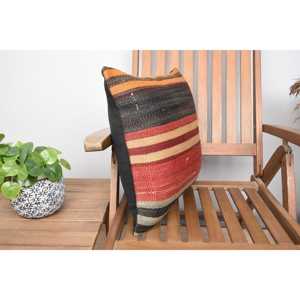 พรมขนสัตว์หลากสี18X18นิ้วทอด้วยหมอนลายวินเทจ - Product Image 2