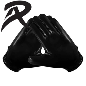 Gants de football américain de conception américaine, haute qualité, adhérence en silicone, confortables, gants de football américain de qualité supérieure - Product Image 4