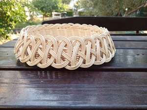 Eco-Friendly Natural Rattan <b>Square</b> <b>Basket</b> Wavy Woven Edges Handmade Storage <b>Baskets</b> Modern Multifunction Design Made Vietnam - Product Image 4