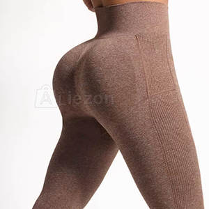 เลกกิ้งออกกำลังกายยกกระชับไร้รอยต่อสำหรับผู้หญิงเลกกิ้งออกกำลังกายฟิตเนส - Product Image 6