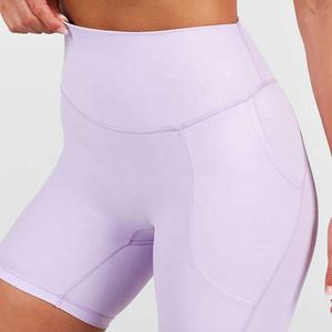 Conjunto de Yoga de secado rápido para mujer Conjunto de piezas de pantalones cortos de yoga Pantalones cortos de mujer Conjuntos de yoga deportivos sólidos - Product Image 2