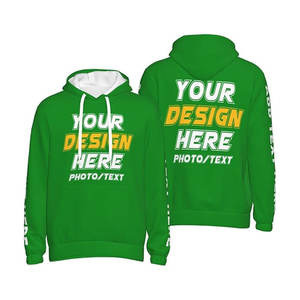Custom <b>Men's</b> 100% Cotton Fleece Eco-Friendly Hooded <b>Hoodie</b> XS Size <b>Thick</b> Solid Pattern Embroidered Design OEM Service Available - Product Image 3