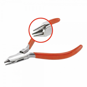 Alicate Tridente de Acero Inoxidable MAQNSCO de 130 mm para Hacer Collares y Fundir Joyas - Product Image 1