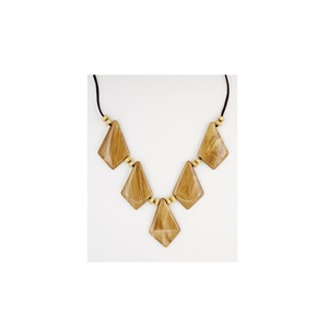 Collar de Madera de Calidad Estándar Premium, Collar de Joyería Vintage para Mujer para Aniversario, Collar de Cuentas de Madera, Joyería de Moda - Product Image 4