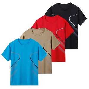 T-shirts pour hommes grande taille séchage rapide coupe ajustée hauts d'été dans les tailles 6XL 7XL 8XL 9XL surdimensionné Sport maille à manches courtes t-shirts" - Product Image 2