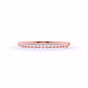 Pulsera de arco celeste de diseño único de lujo con diamante creado en laboratorio VS, joyería fina certificada IGI, precios al por mayor - Product Image 1