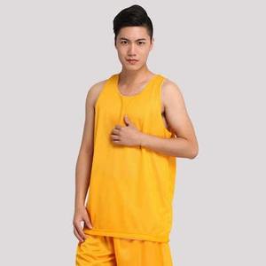 Maillot de basket-ball uni pour hommes Gym Sports Blank Sleeveless Basketball T Shirt Vest Tops Training Basketball Jersey - Product Image 4