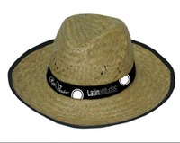 Chapeaux de paille Panama d'été pour femmes, brodés à la main, chapeaux de soleil de plage d'extérieur, rayés personnalisés, sur mesure, provenant d'un fournisseur vietnamien
