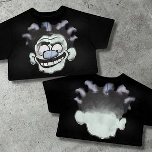 T-shirt Homme Coupe Boxy Courte et Ample en Coton Lourd de Haute Qualité, Impression Personnalisée, 100% Coton, Col Rond, Coupe Oversize, Écologique, Vente en Gros - Product Image 2