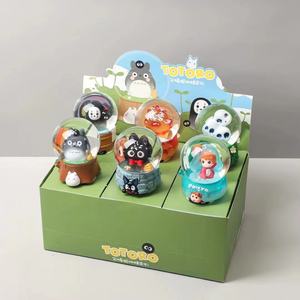 Figurines de boîte mystère Totoro Elf, style <span class=keywords><strong>anime</strong></span> créatif et amusant, ornements de bureau de dessin animé, jouet de collection mignon, Xin Fun Japon, vente directe en gros - Product Image 4