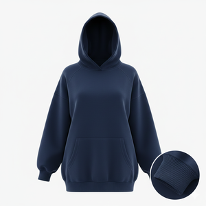 Ensemble de survêtement pour femmes avec capuche, usine OEM ODM, ensemble de vêtements de sport deux pièces pour le fitness, le mouvement et le confort quotidien - Product Image 4