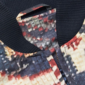 Blouson bombardier sublimation mode hiver pour hommes blouson bombardier respirant par sublimation pour hommes de différentes tailles avec service OEM - Product Image 6