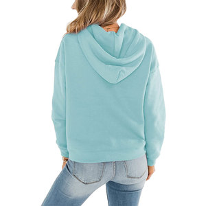 Top Design bonne qualité goutte épaule 2 pièces ensemble joggers pantalon sweat avec pantalons de survêtement blanc sweats à capuche surdimensionné pour les femmes - Product Image 6