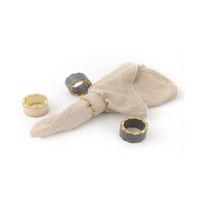 Porte-rond de serviette en résine Célébration de Noël Service de dîner Porte-serviettes Forme arrondie Vente chaude - Product Image 4