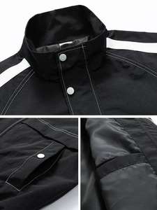 2025 veste universitaire légère de Style coréen pour hommes broderie personnalisée Logo Style de rue grande taille saison d'hiver fournisseur indien - Product Image 3