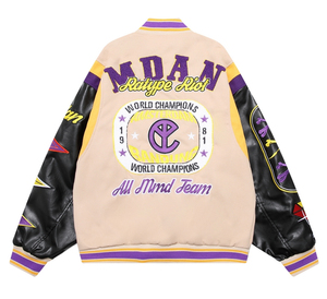 Fabricante y Proveedor de Chaquetas Universitarias de Lana y Cuero al por Mayor de Pakistán, Chaqueta con Logotipo Personalizado, Nueva Llegada - Product Image 2