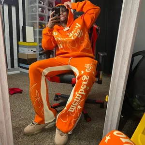 Sudadera Deportiva Unisex Personalizada para Invierno, Tejido Grueso, Ecológica, 100% Algodón, Forro Polar, Largo Completo, 300g, para Logotipo, Secado Rápido - Product Image 3