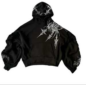 Sudaderas con Capucha Casuales de Invierno para Hombre, 100% Algodón, Color Sólido, Logotipo y Diseño Personalizados, Alta Calidad, para Adultos - Product Image 1