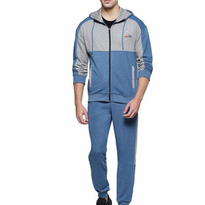 Ensemble de survêtement pour homme à manches longues et fermeture éclair intégrale pour la course et le sport, vente en gros, survêtement personnalisé pour homme, nouveau style - Product Image 1