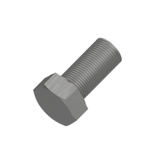 Tornillo de Cabeza Cilíndrica de Aluminio de Alta Resistencia Tradella International 19H1134, Elemento de Fijación de Repuesto Duradero para Tractores y Maquinaria Agrícola - Product Image 1