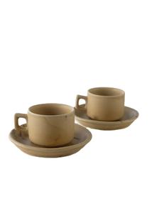 Juego de té de cerámica de mármol vintage, juego de té de mármol caqui, juego de té de piedra de mármol - Product Image 4