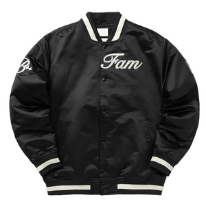 แจ็กเก็ตเบสบอลมหาวิทยาลัยเลตเทอร์แมนสำหรับฤดูหนาวสไตล์สตรีทไฮ - Product Image 1