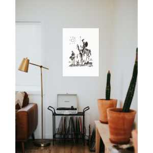 Impresión artística de Pablo Picasso: Don Quijote - Product Image 3