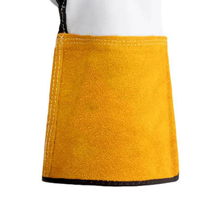 Guantes de conducción de cuero de vaca de grado premium de 16 pulgadas Guantes de seguridad resistentes al calor con costura de hilo impermeable para soldadura - Product Image 4