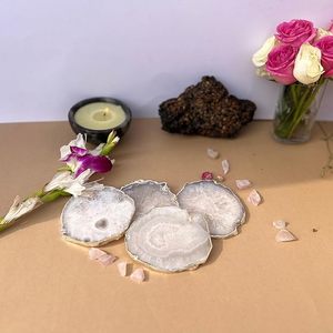 Sous-verre en résine artisanal, style bohème, écologique, protège les tables basses de la chaleur et des déversements, faible coût - Product Image 6