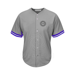 Uniforme de baseball confortable et respirant, taille personnalisée, taille plus, ensembles pour hommes adultes, haute qualité, MOQ faible - Product Image 3