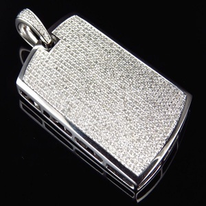 Customize S925 Silver Luxury Hip Hop Wedding Wear Moissanite Diamond Pendant Unique Jewelry for Men Women - Product Image 1