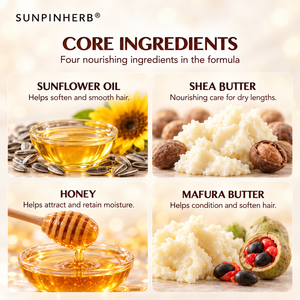 Sunpineub น้ำมัน mafura ให้ความชุ่มชื่นผมลอน340ก. ผมหยิก - Product Image 6