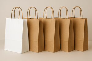 Custom Logo Christmas Paper Bag Hot Selling Holiday Packaging Bag For Clothing And <b>Toy</b> Stores - Product Image 6