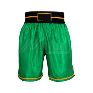 Short de boxe pour hommes le plus vendu à séchage rapide respirant avec taille élastique motif solide Design personnalisable - Product Image 2