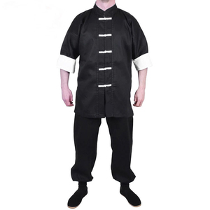 Uniformes de Kung Fu en coton et soie pour hommes et femmes, vêtements d'arts martiaux traditionnels chinois, vêtements extensibles, respirants et durables - Product Image 3