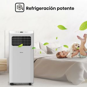 Aire Acondicionado Hisense APC09KV de Frecuencia Fija Eléctrica de 760W con Refrigerante R-410A, Solo Frío - Product Image 5