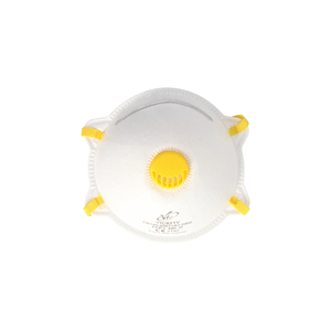 Masque facial rigide FFP1 avec valve (10 unités) emballé individuellement - Product Image 2