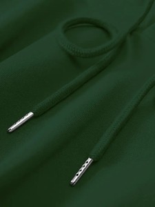 Wholesale Luxury Custom Heavyweight Men's Winter Oversized Solid Color 100% <b>Polyester</b> <b>Hoodie</b> Pocket Design Slight Stretch - Product Image 4