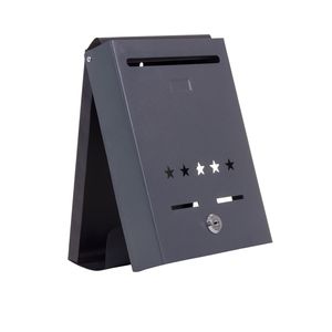 Mailbox Made in Turkey Stainless Steel High Quality Wall Mounted Modern Mailboxes outdoor Home Mailbox