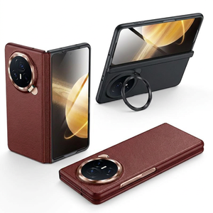 Étui pour Huawei <span class=keywords><strong>Honor</strong></span> Magic V3 avec protection de charnière magnétique, protection d'écran, béquille, cuir, antichoc, étui VS3 - Product Image 1