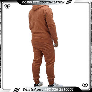 เสื้อฮู้ดหนังสำหรับผู้ชายมีกระเป๋ามีฮู้ดสำหรับฤดูใบไม้ผลิและฤดูใบไม้ร่วง - Product Image 5