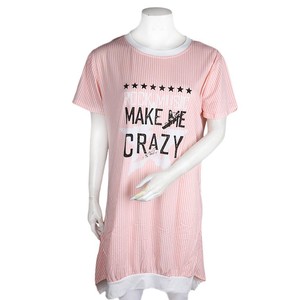 Women's Night <b>Top</b> - <b>Peach</b> - Product Image 2