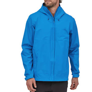 Veste imperméable à capuche sportive pour hommes de haute qualité avec doublure en maille fermeture éclair coque dure pour la randonnée Service OEM disponible - Product Image 6