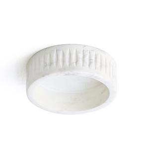 Cuenco de mármol blanco natural hecho a mano elegante de alta demanda para uso en cocina o mesa de comedor disponible al mejor precio - Product Image 2