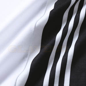 T-shirts pour hommes de dernière génération, couleur unie, séchage rapide, respirant, tissu en polyester/coton écologique, utilisation en extérieur - Product Image 6