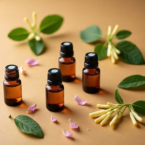 NATURES NATURAL INDIA OILS Huile Essentielle Pure de Fleurs de Chèvrefeuille 100% Concentrée Distillée à la Vapeur Vente en Gros Usine en Vrac - Product Image 1