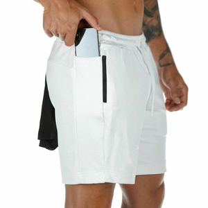 Men's Casual Gym Clothing <b>Quick</b> <b>Dry</b> Fitness <b>Shorts</b> Mesh Pocket Solid Jogging Sweatpants Bodybuilding Jogging <b>Shorts</b> Pattern - Product Image 3